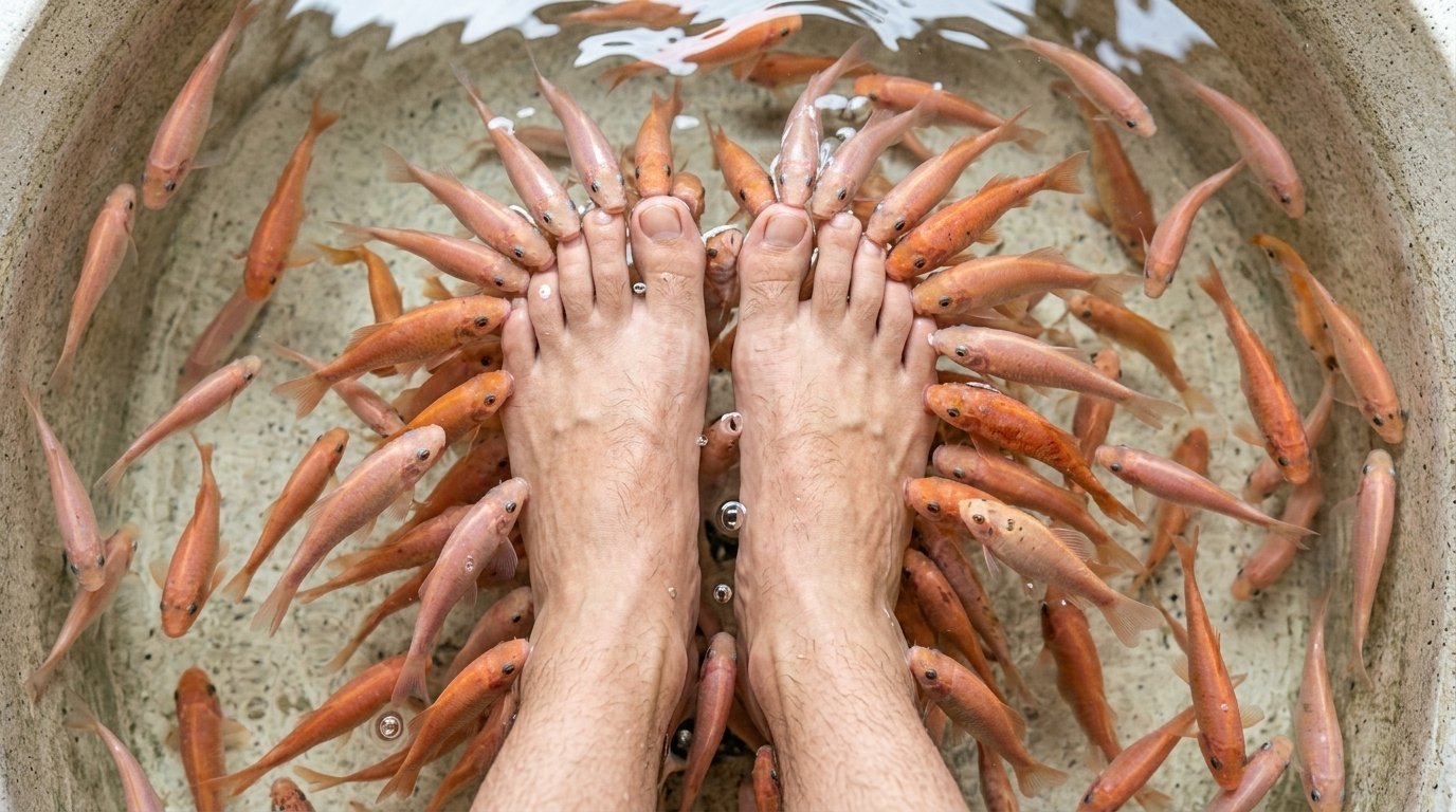 Madu River fish spa experience